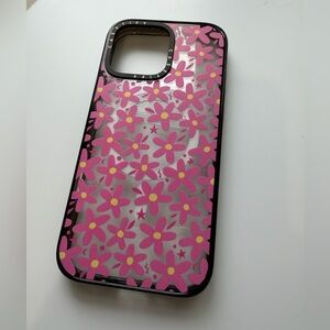 iPhone 16 Pro Max Casetify Pink and Yellow Floral Phone Case